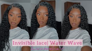 Undetectable Invisible Lace Water Wave 13X4 Frontal Lace Wig | Glueless Install | Jayla Sweet