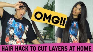 Cut Your Own Hair In Layers - Easy For Beginners #Diy