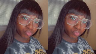The Softest Bob With Bangs Wig Ever! | Affordable Amazon Bob Wig | Bly Hair