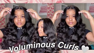 Super Fluffy Bouncy Curls ( Tutorial ) | Isee