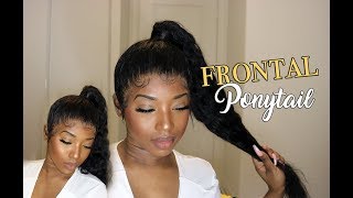 Frontal Ponytail Tutorial! L Whitfabby