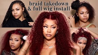 Let'S Chat & Take Down My Braids | Install This Juicy Unit W/ Me!! | Beauty Forever Hair