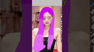 Jennie Hair Color Purple ||#Shorts #Jennie #Blackpink