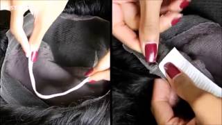 Uniwigs Tutorial||How To Tighten A Wig:  Apply Elastic Band Method