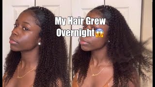 Grow Your Hair Overnight Using Betterlength Clip-In Extensions | How To |
