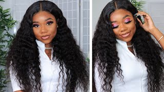 How To Finesse A Wig Too Small For Your Head (Very Detailed) | Westkiss Curly Lace Wig