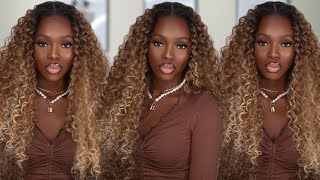$30 Long Curly Hair | Sensationnel Hd Lace Front Wig - Vice Unit 1 Ft Samsbeauty | Okemute Ugwuamaka