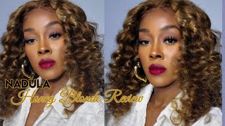 Nadula Honey Blonde Highlight Wig Review | Install, Style & Review