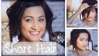 4 Quick Heatless Styles For Short Hair