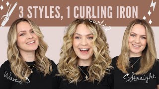3 Ways To Curl You Hair, 1 Curling Iron - Kayleymelissa