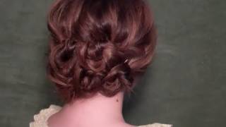 Vintage Bohemian Updo The Quick And Easy Way!