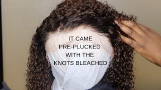 A Natural Textured Lace Wig Pre-Plucked & Already Bleached?! | Dorhair