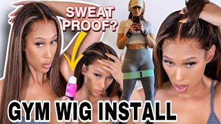 My Wig Install For Daily Workouts  Gentle Wig Adhesive For Daily Use