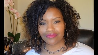 Fine Natural Hair | Transition Style Heatless Curls