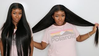 30 Inch Wig From Asteria Hair | Start To Finish Lace Frontal Wig Install