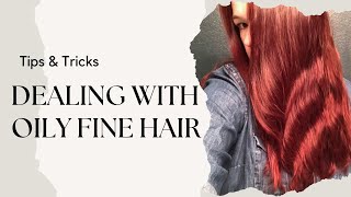 Oily Scalp & Fine / Thin Hair Tips - Low Effort | Kbeautyhobbit