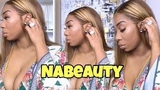 Spring Hair Goals  | Blonde With Mixed Highlights Lace Wig | Ft. Nabeautyhair.Com