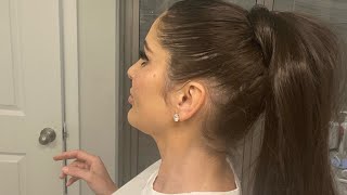 How To Put On Bellami Ponytail Hair Extensions