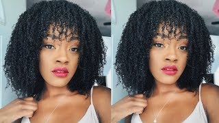 Fake Wash And Go With Bangs! Ft. Intimacy Hair Collection