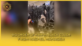 Vietnam Hair Review | Big Order Of Hair In Black Color From Rachel Manager | K Hair Vietnam