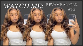 Watch Me: Revamp My Wig // Highlight & Layers