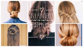 Recreating "Easy" Pinterest Hairstyles | Hairstyles For Thin Hair