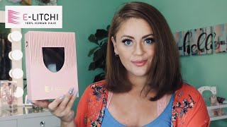 E-Litchi Hair Extensions ~ Clip In Unboxing Installation & Review!