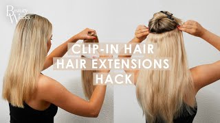 Hair Hacks - For Diy Clip-In Hair Extensions