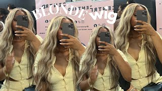Ready Made Blonde Highlight Wig| Easy Install | No Dye Neededl | Alipearl Hair