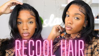 Easy Glueless 13X4 Body Wave Lace Front Wig Install Ft.Recool Hair