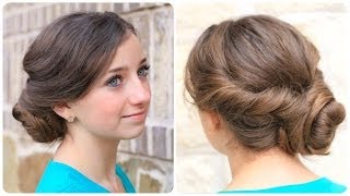 How To Create An Easy Twisted Updo | Plus Exciting Announcement