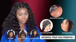 Get Scammed? The Truth Of A 13X6 Frontal! Parting Anywhere One Wig More Styles | Ft Keswigs