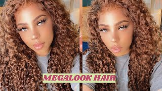  This 22In Honey Blonde Deep Wave Wig Is Everything Ft. Megalook Hair