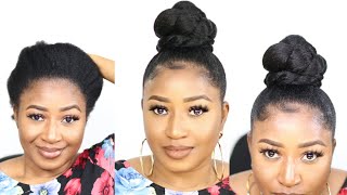 Bad Day Hair Try This Quick Updo Natural Hairstyle