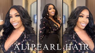 Beautyful Big Curls| Stunning Show Of Body Wave Wig|Alipearl Hair Review