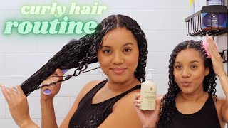 Curly Hair Wash Day Routine For Dry, Tangled Hair