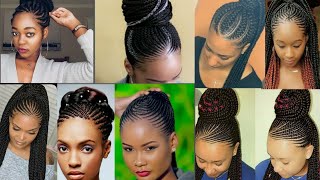 Amazing 100 Ponytail Braided Hairstyles|Updo|Most Popular African American Hairstyles 2022.