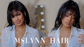 Detailed 360 Wig Updo With Bangs Featuring Mslynn Hair 360 Wigs