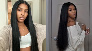 Doing My Own Natural Quickweave + Body Wave Texture Bundles |  Ft. Yolissa Hair
