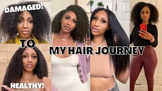 I Hated My Hair: From Relaxers, To Hair Loss, To Finally Growing It  *Pics + Videos*