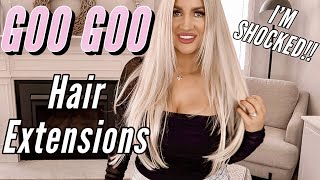 Googoo Hair Extensions Review & Installation || Affordable Human Hair Extensions + Discount Code