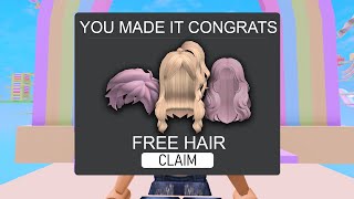 This Obby Actually Gives You Free Hair