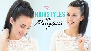 Easy Hairstyles With Ponytails