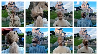   Easy Disneyland Heatless  Hairstyles!  Hairstyles On The Go!