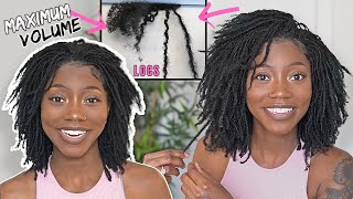 Creating My Own Loc Extensions Ft. Betterlength Hair For More Volume! | Keke J.