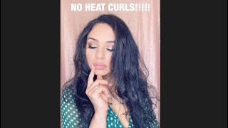 No Heat Curls! | Sleep Styler Demo | Overnight Styling | Thin Hair Hacks |