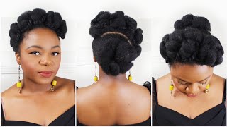 Simple And Elegant Natural Hairstyles | No Extensions Hairstyles