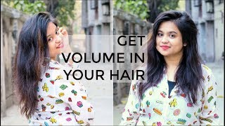 Best Way To Add Volume To Thin Hair Without Blowdry/No Heat/No Teasing No Products
