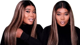 Lwigs Hot-Selling Style Real Review | Highlight Straight Lacefront Wig | Ft. Lwigs
