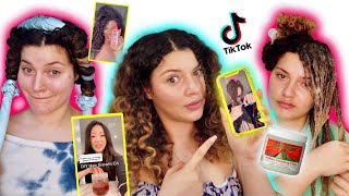 Hairstylist Tests Viral Curly Hair Tiktok Hacks (Watch This Before You Try)